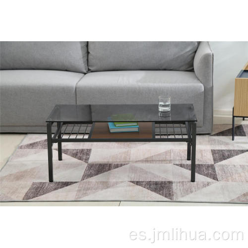 mesa de cristal para salón